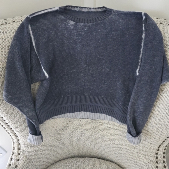 Lululemon Hazy Day Sweater Blue Small - Picture 3 of 4